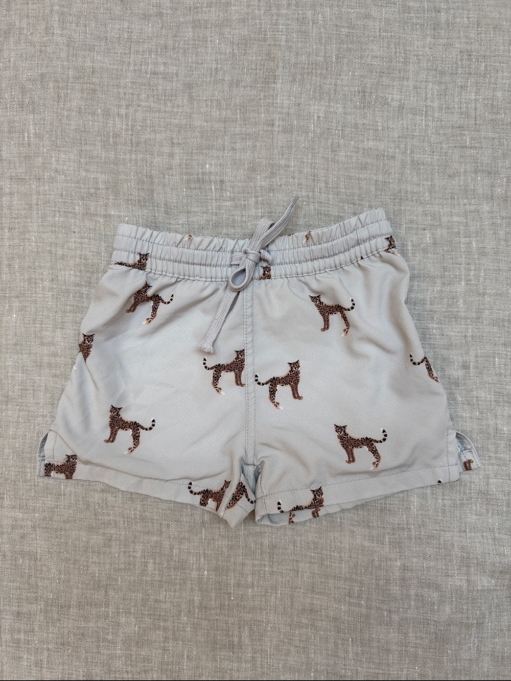 Jamie Kay Boys 3YR Cheetah Swim Trunks